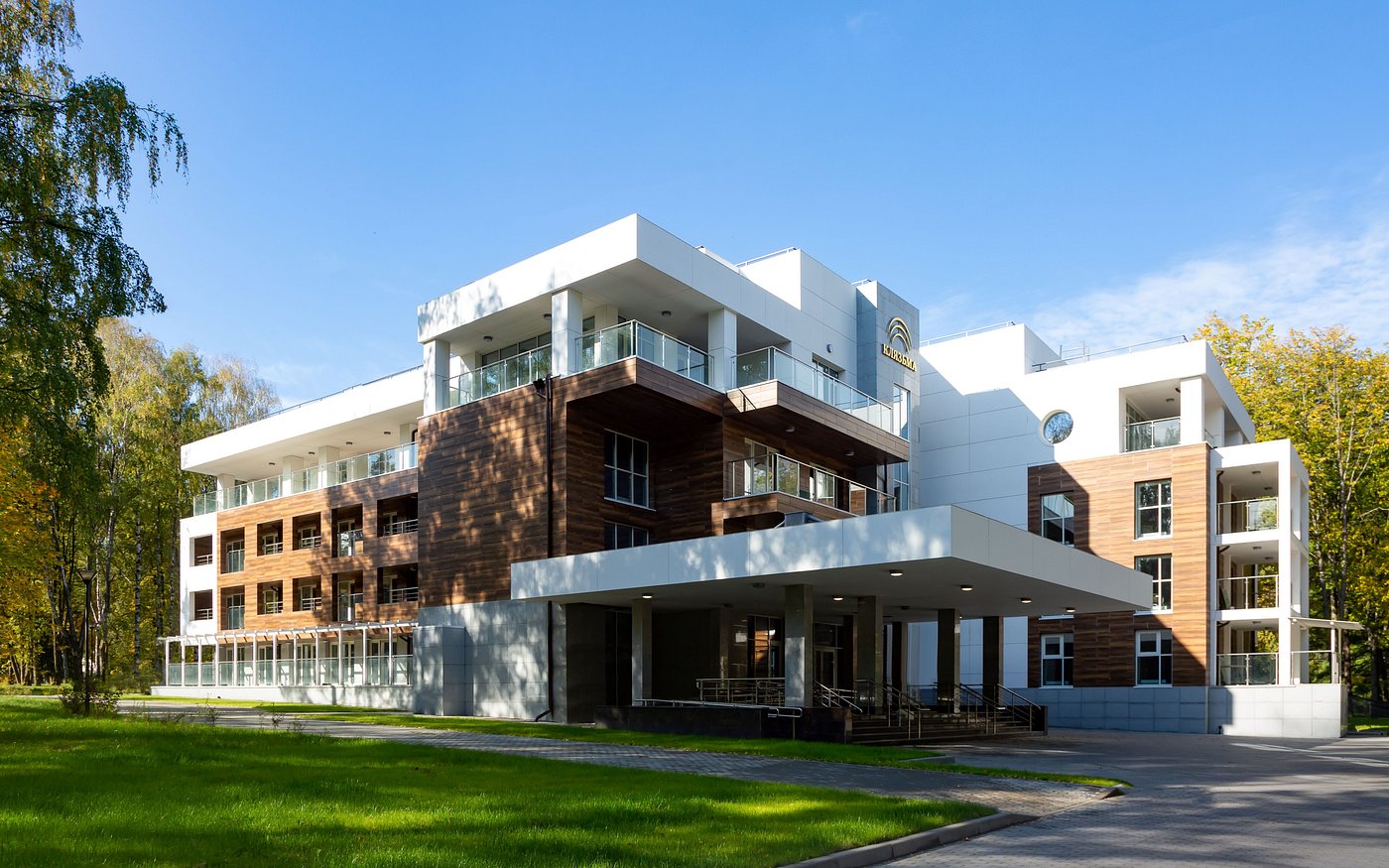 Suíte com janelas panorâmicas